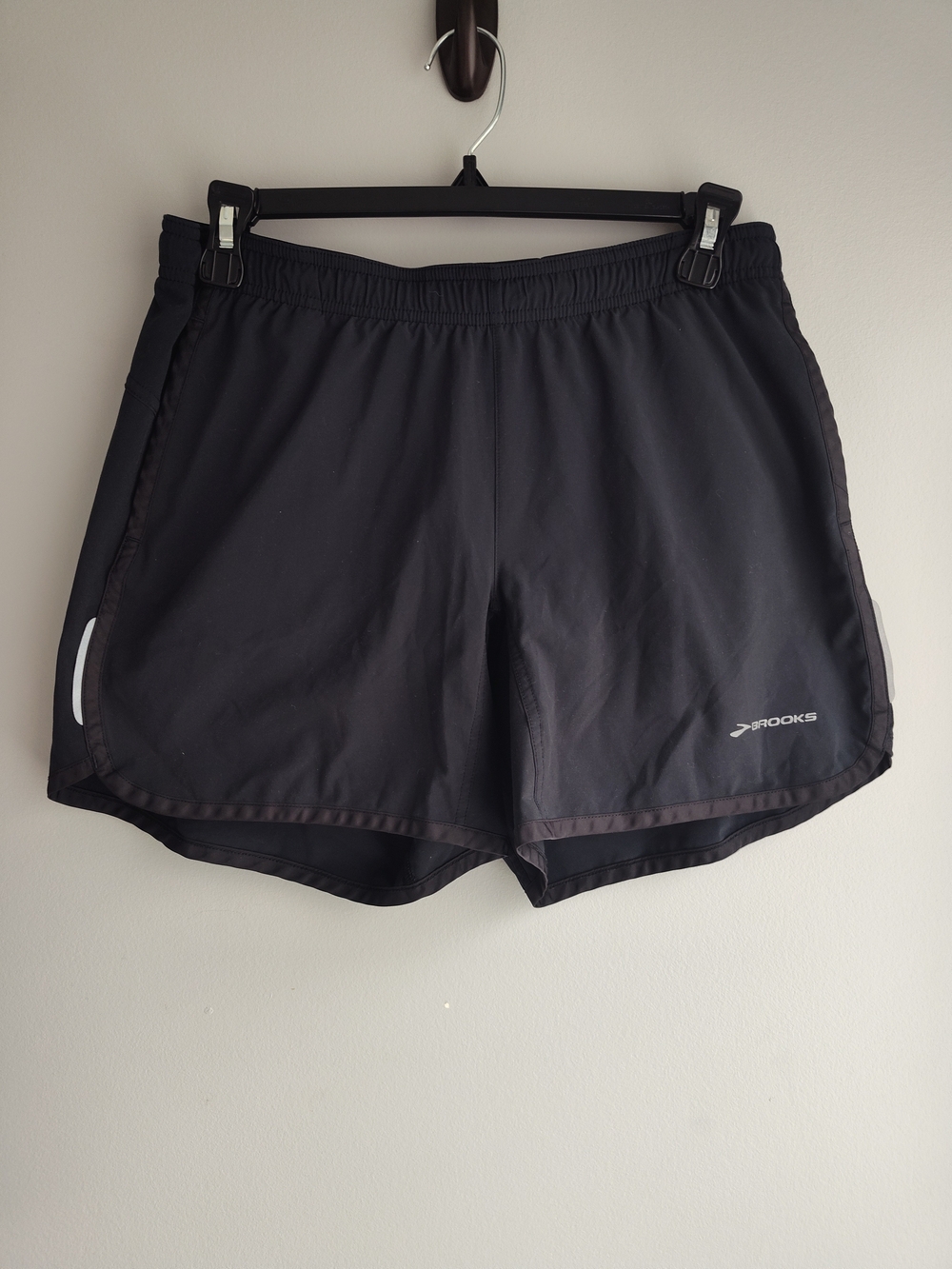 Brooks Black Women's Athletic Running Shorts